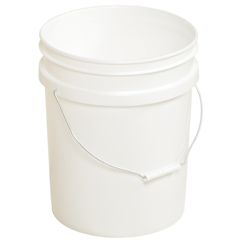 Plastic Pails with Steel Handles