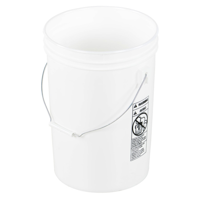 Plastic Pails with Steel Handles