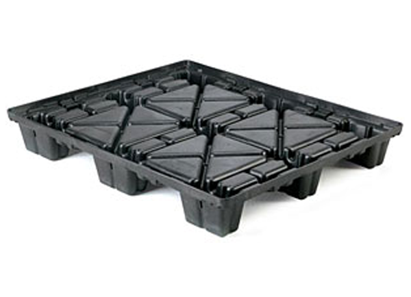 Plastic Pallet Designed For Case-Ready Meat Containers