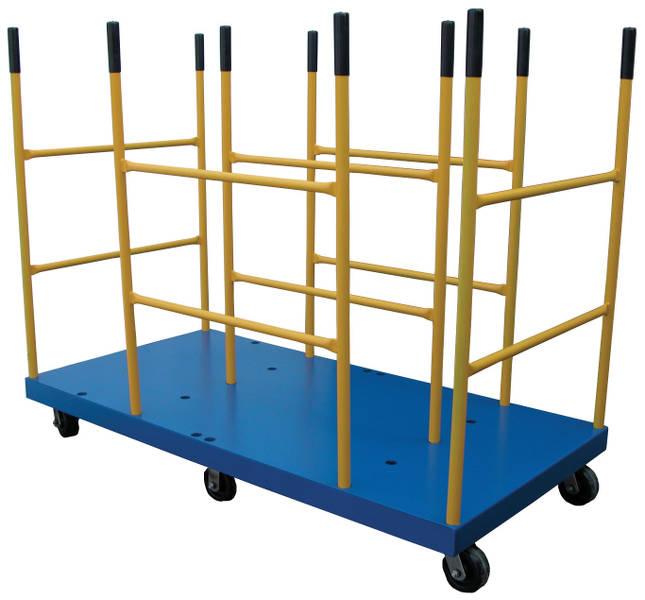Vestil Platform Cart with Versatile Dividers