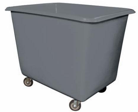 Poly Truck with Galvanized Steel Base