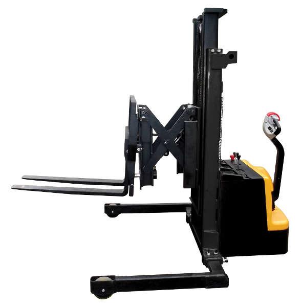 Vestil Powered Stacker with Power Drive Power Lift and Power Fork Reach Model No. S-118-AA-FR