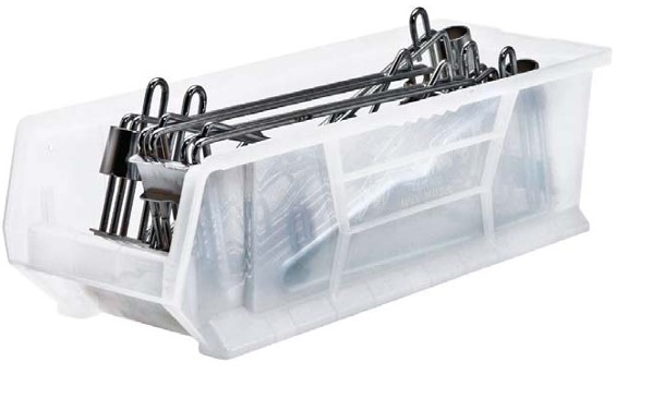 Clear-View Hulk Containers 24 inch