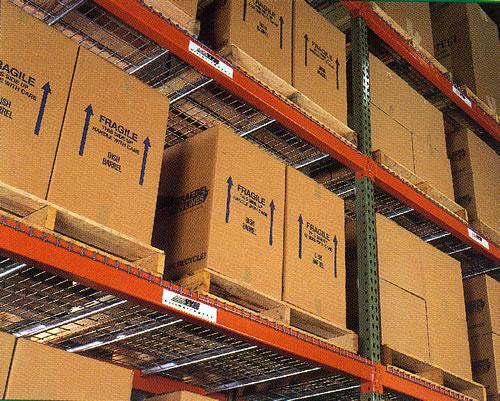 Wire Mesh Racking | Warehouse Decking | Material Flow