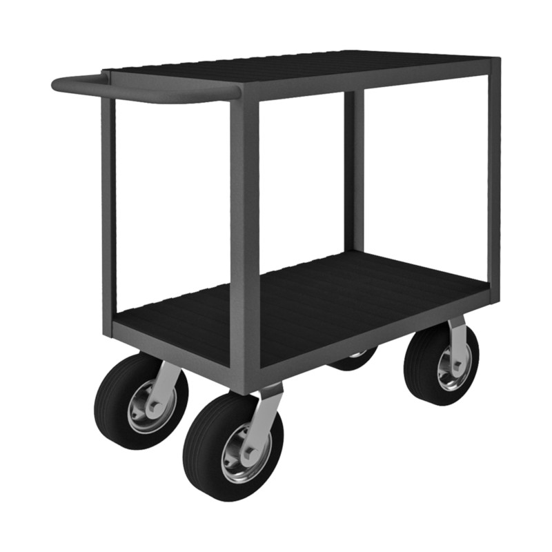 Durham Instrument Cart with Semi-Pneumatic Casters