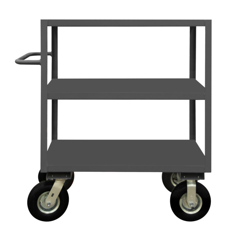 Durham Instrument Cart with 3 Shelves and No Matting