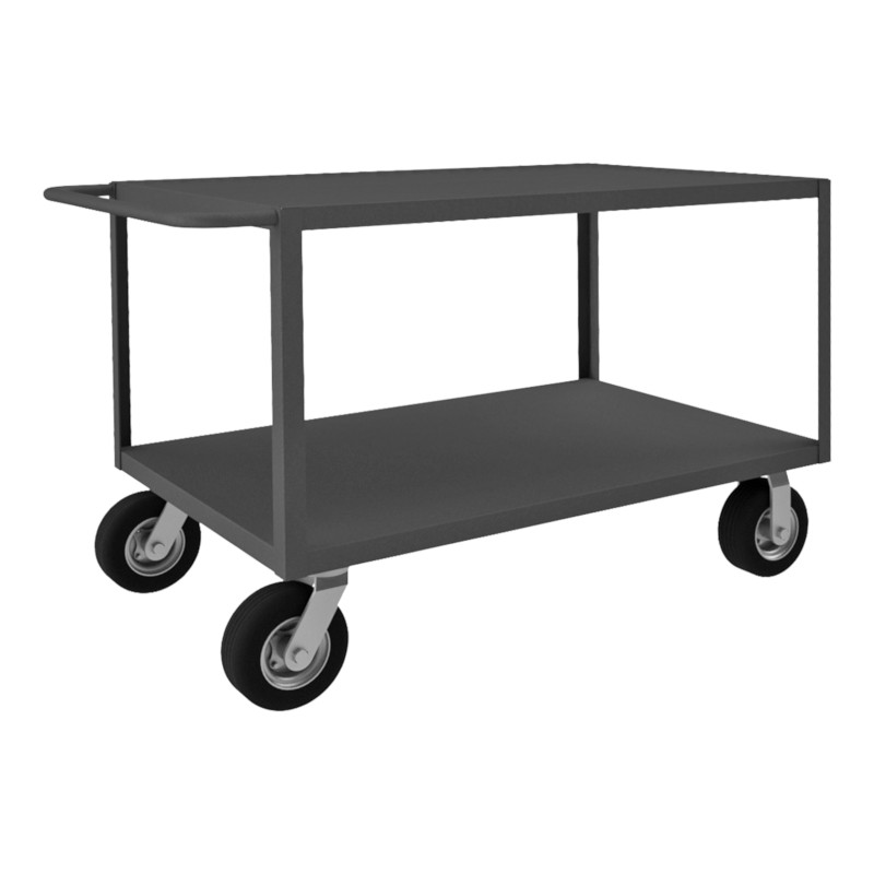 Durham Instrument Cart with 2 Shelves and No Matting