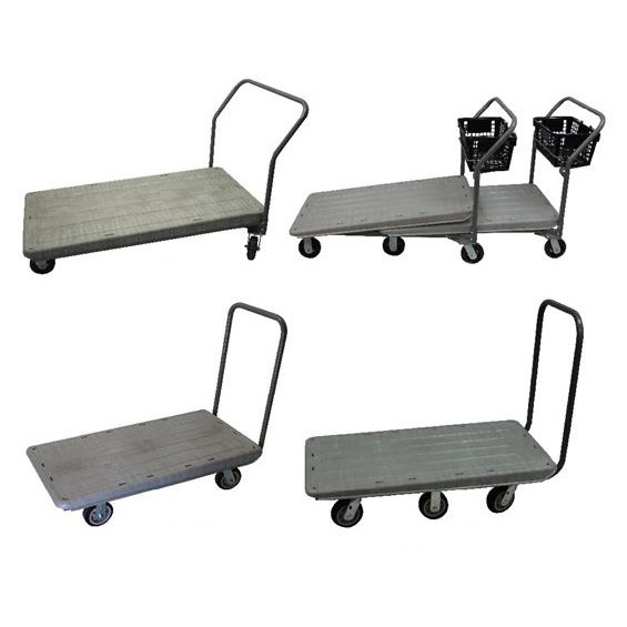 R W Rogers Nesting and Non-Nesting Flatbed Carts
