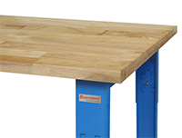 R-Series with 1.75 Thick Top Urethane Protective Coating Solid Maple Hardwood Top