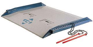 Red Pin Dock Board With 15 000 Pound Capacity 15C8460 Bluff Mfg