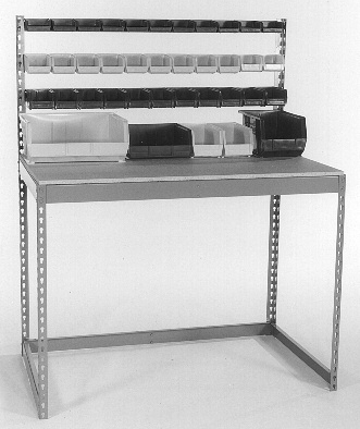 RiveTier II Work Table with Bins(bins not included)