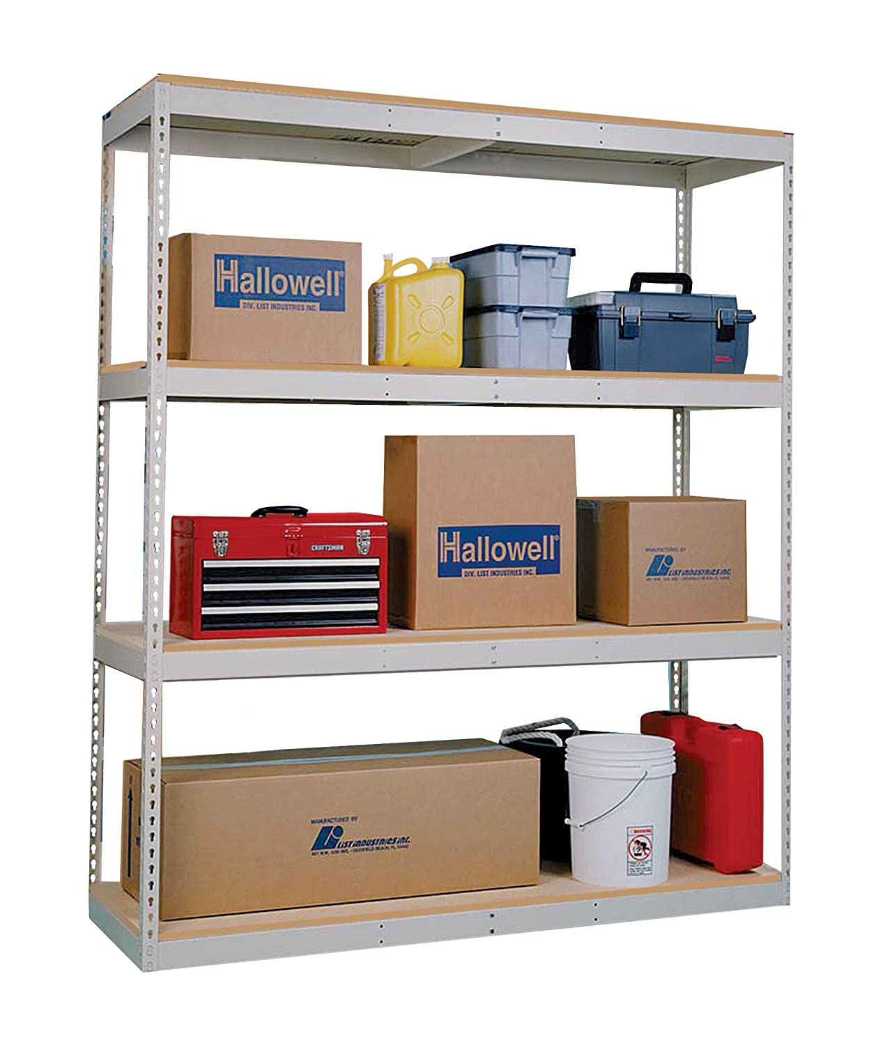 Rivetwell Shelving With Double Rivet Beam