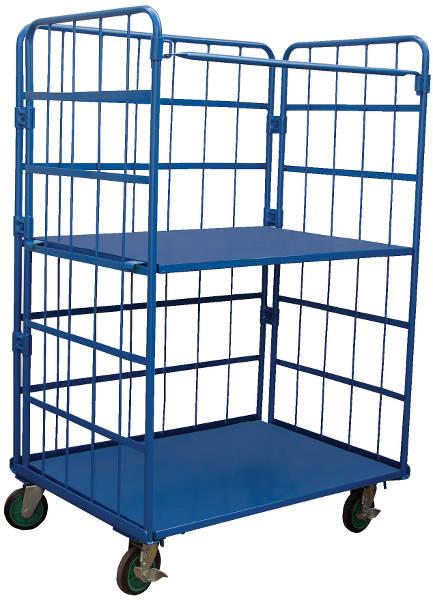 Vestil Foldable Nestable Roller Container Model No. ROL-3143-2