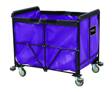 Collapsible Basket Truck - Vinyl - 8 Bushel - Purple