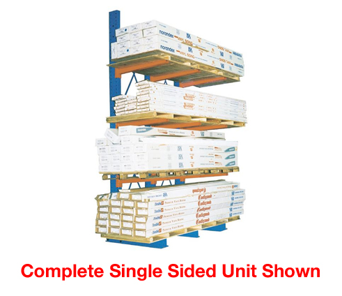Series 5000 Extra Heavy Duty Cantilever Rack - Single Sided Upright - Column Only