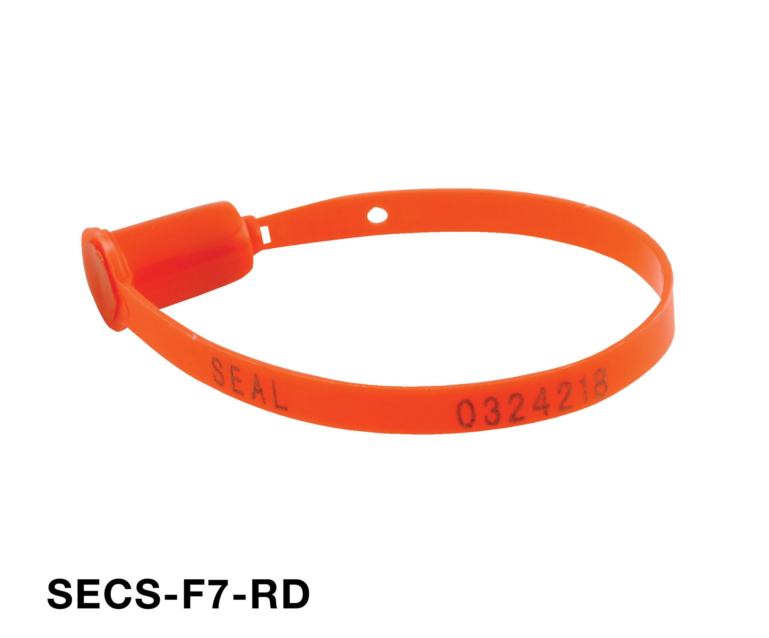 Vestil SECS-F7-RD Security Seals