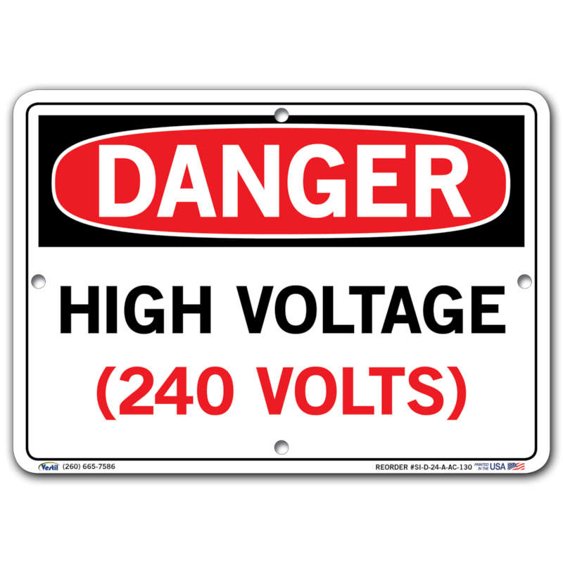 Vestil High Voltage 240 Volts