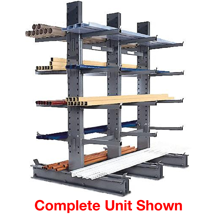 Steeltree Series 08 Medium-Heavy Duty Cantilever Racks - Column Components Only