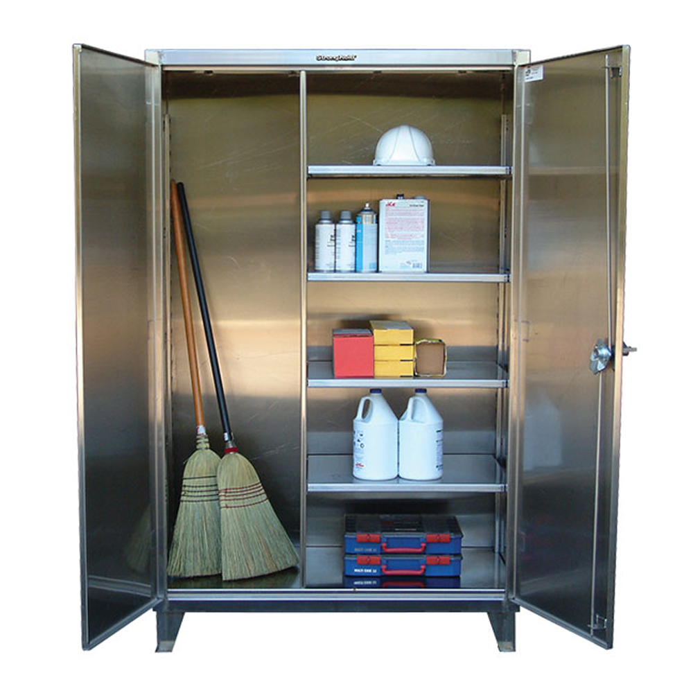 Stainless Steel Janitorial Cabinet