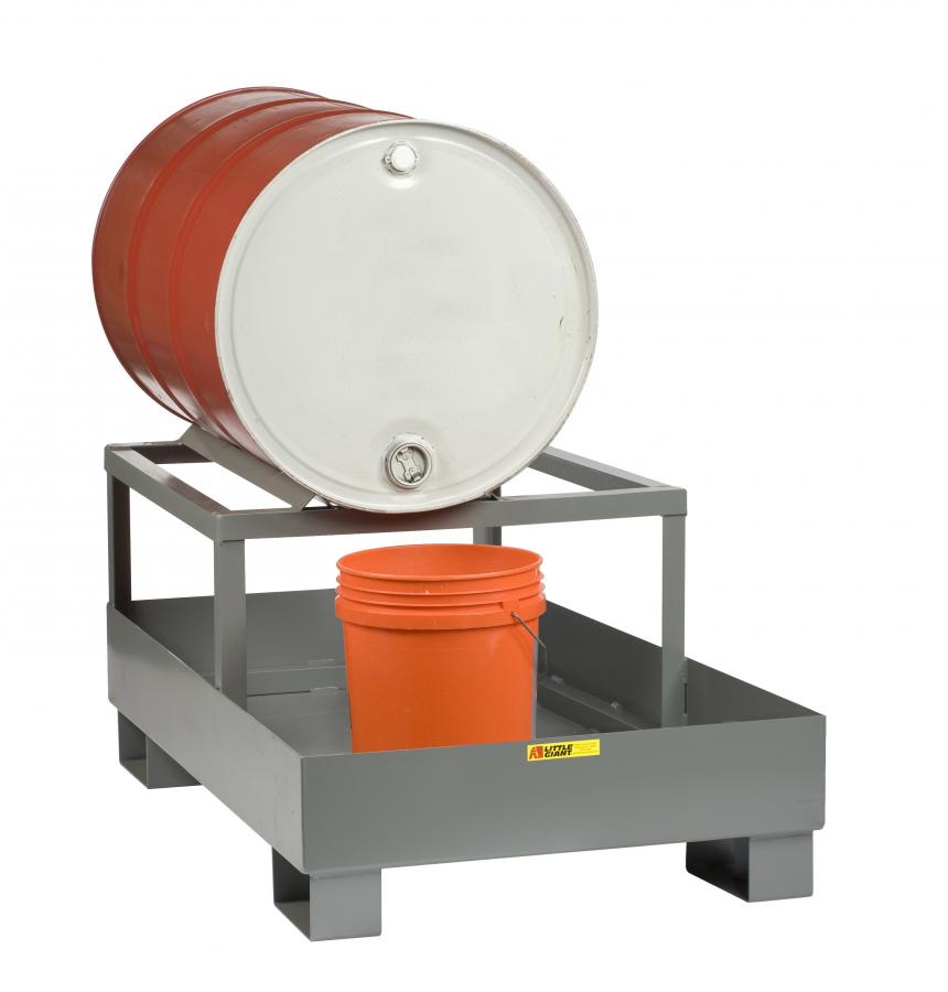 Little Giant SST-5125-1D Spill Control Platform with Drum Rack