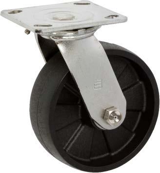 Stromberg STP6700 Series Medium-Heavy Duty Stainless Steel Swivel Caster