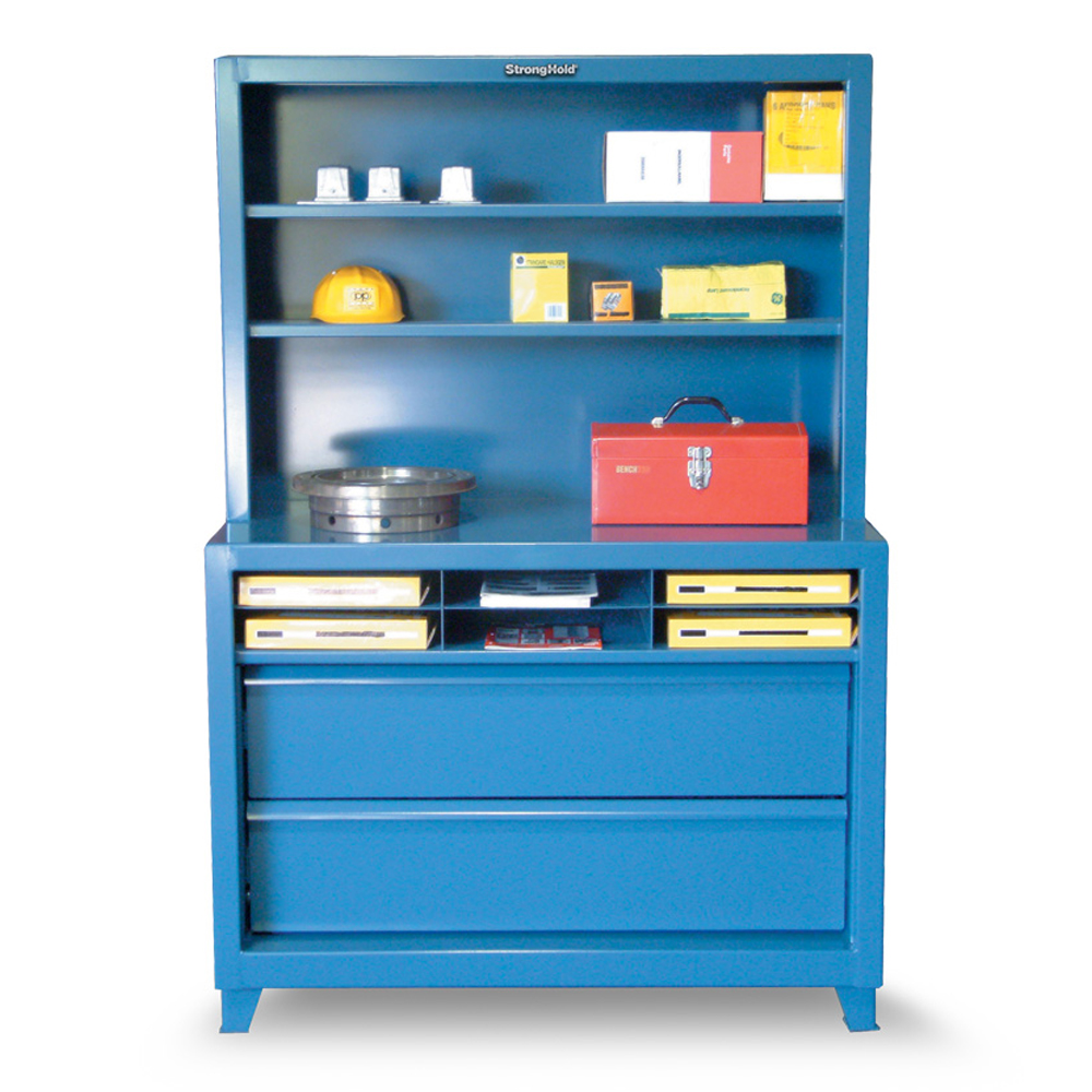 Shelving Unit with 2 Drawers