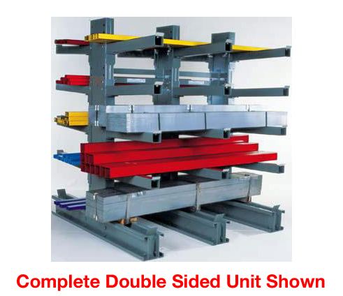Steeltree 60 Series Double Base Extra Heavy Duty Cantilever Racks