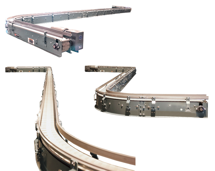 TCSCC Series Tabletop Chain S-Curve Conveyor