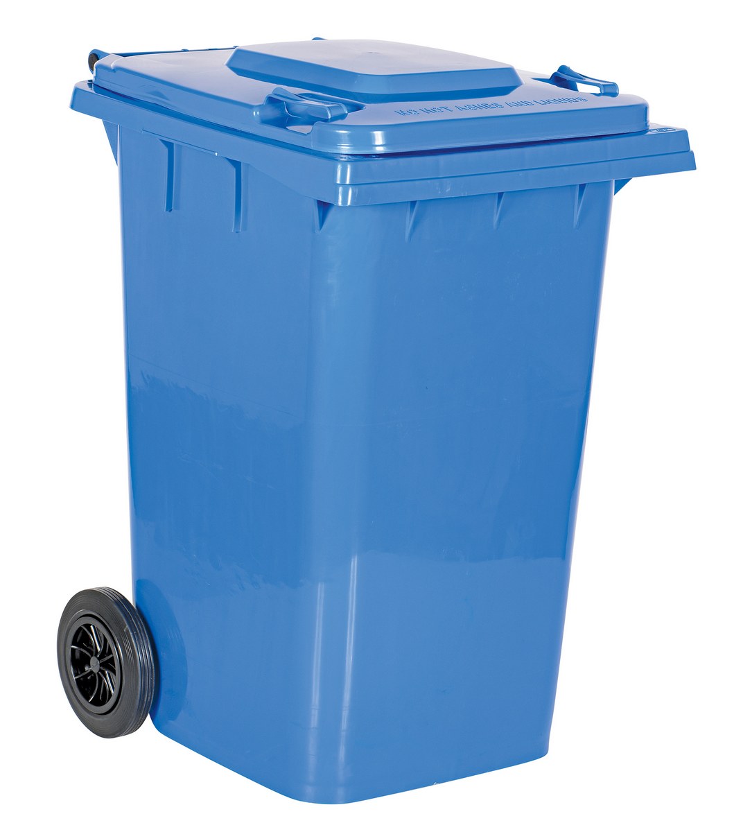 95 Gallon Blue Trash Cans