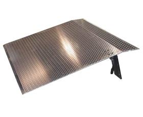 Copperloy Aluminum Dockplates - 60" Wide - 1/2" Tread Plate