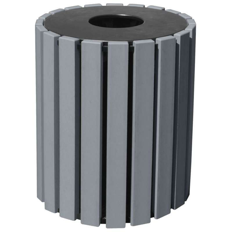 33 Gallon Round Trash Receptacles