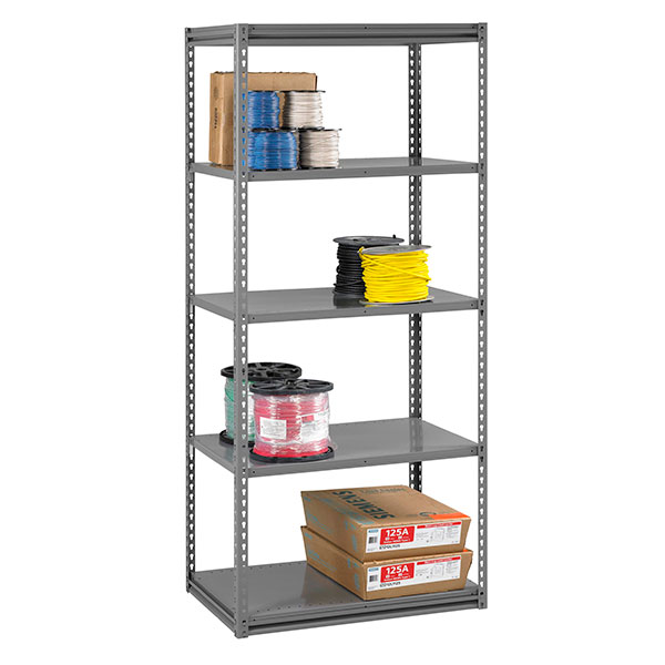 Z-Line Steel Shelving Units with Decking And Extra Shelves