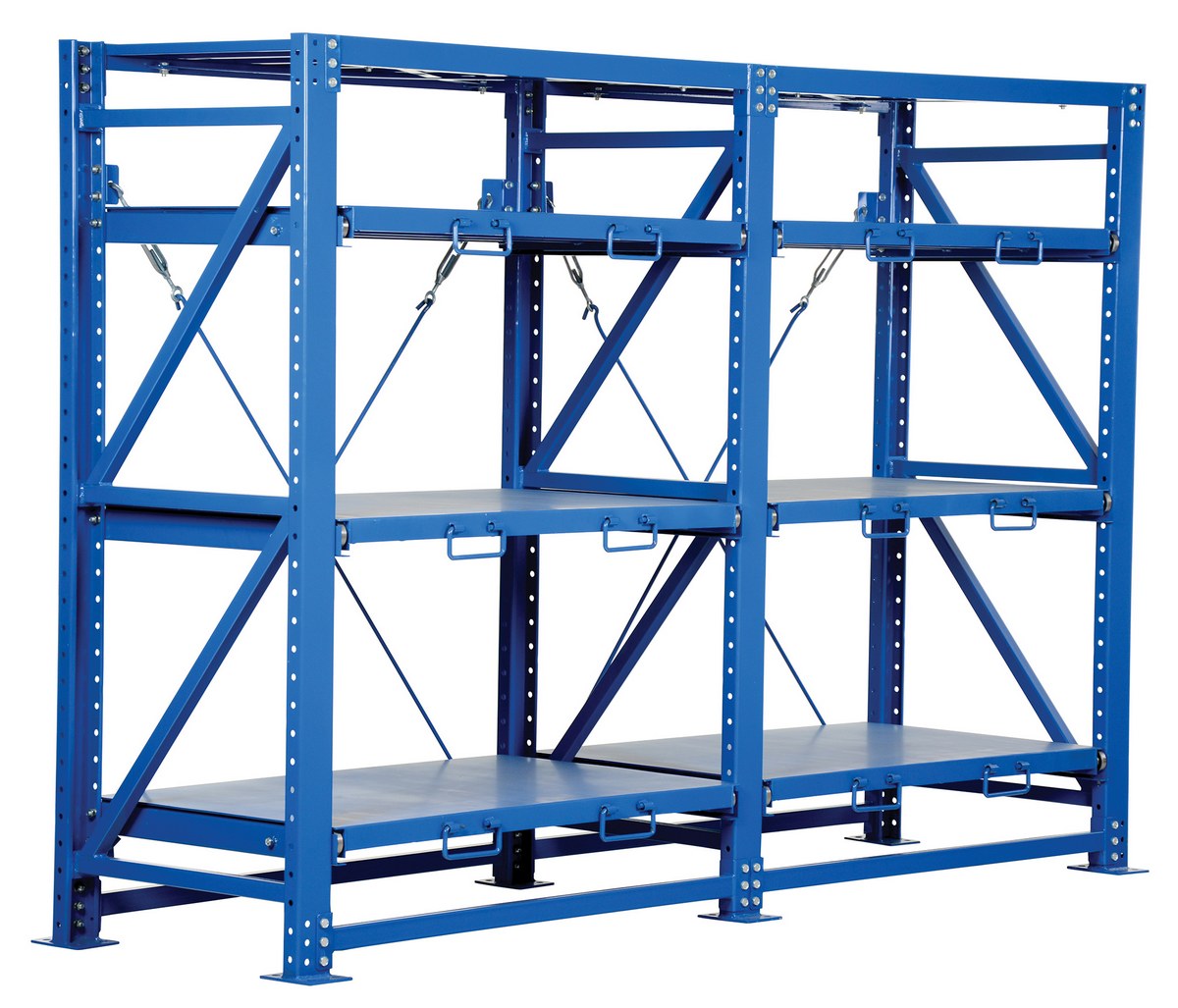 Vestil VRSOR-114 Heavy Duty Roll-Out Shelving