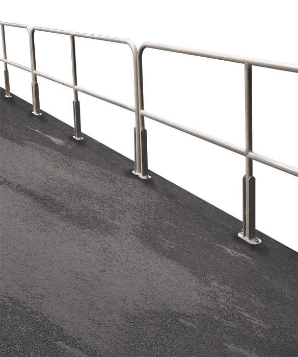 Cotterman Bolt-on Aluminum Railings