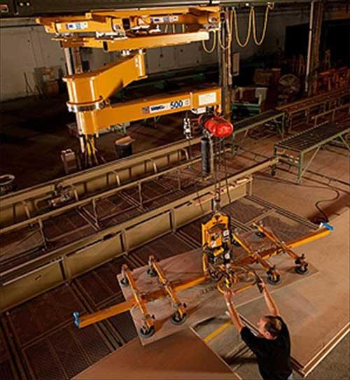 Spanco Articulating Jib Cranes Freestanding & More