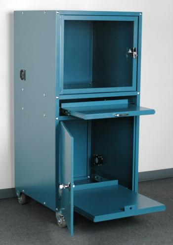 Enclosed Computer Cabinets - Model 4-ENCOMP