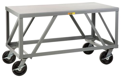 Little Giant Extra-Heavy-Duty 7 Gauge Mobile Table Model No. IPH-3060-8PHBK