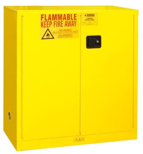 Durham Flammable Safety Cabinets with 30 Gallon Capacity Model No. 1030M-50