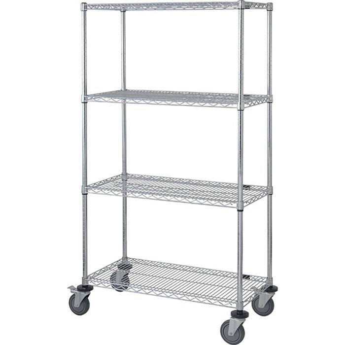 Quantum Genuine Mobile Carts with Stem Casters M1836C46