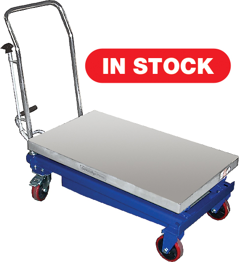CTF-50A Hydraulic Elevating Carts - 1100 lb. Capacity