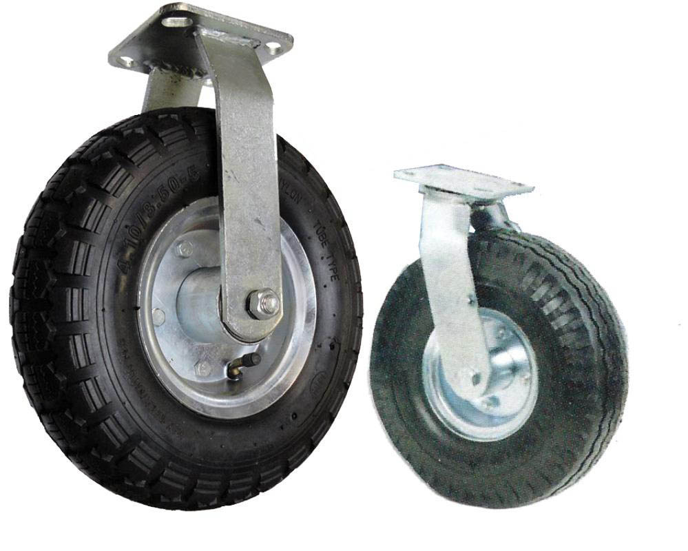 10" x 3-1/2" Pneumatic Casters 450 lbs. Cap. Special Deals