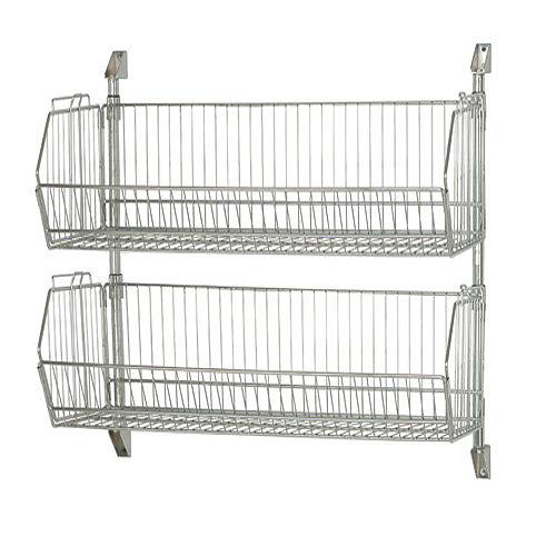 Quantum Post Wall Mount Cantilever with Baskets Complete Packages CAN-34-203612BC-PWB 