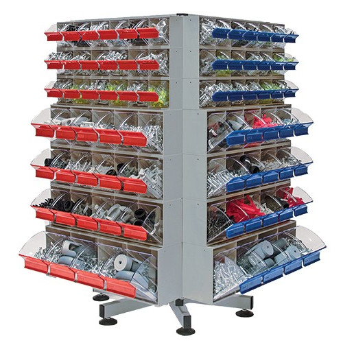 Quantum 4-Color Tip Out Bin Spinner