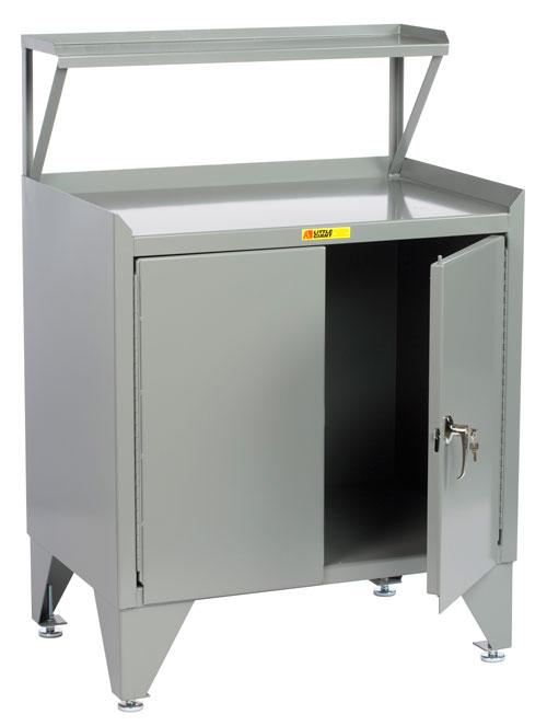 Little Giant Receiving Station with Locking Doors Model No. RS-2D-2436-LL