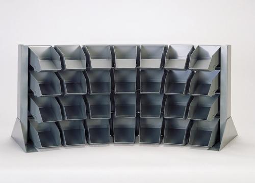 Steel Assembly Bin Racks 4 Row - Model 2-28AR4