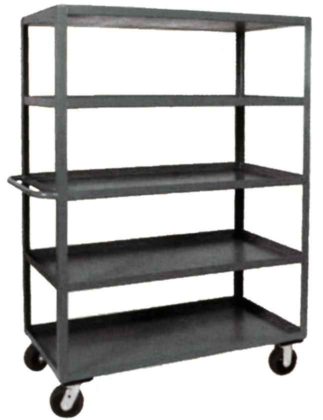 5 Shelf Steel Shelf Carts