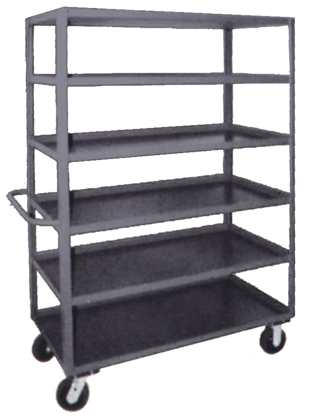 6 Shelf Steel Shelf Carts
