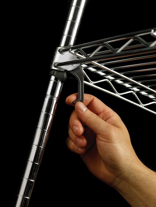 Metro Super Adjustable Wire Shelves - Chrome Finish