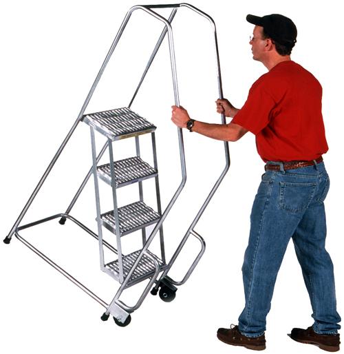 Stainless Steel Rolling Ladders