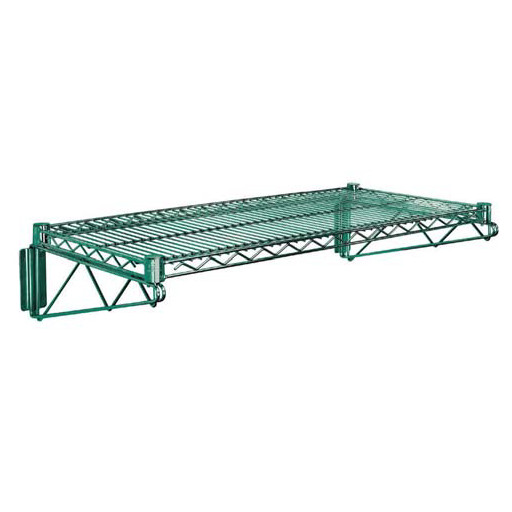 Quantum Direct Wall Mount Cantilever Single Shelf - Proform Green Epoxy Finish
